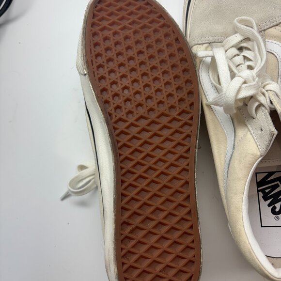 Vans Style 36 Sneakers – All Cream/White, Men’s 9 / Women’s 10.5 – Like New - Picture 6 of 6